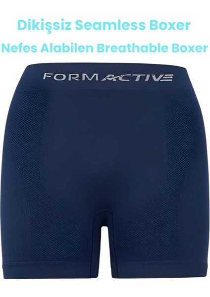 Erkek Dikişsiz/seamless Nefes Alabilen Boxer 6 Adet