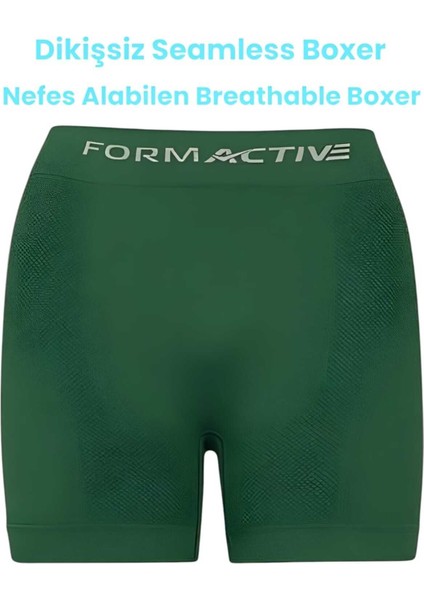 Erkek Dikişsiz/seamless Nefes Alabilen Boxer 4 Adet