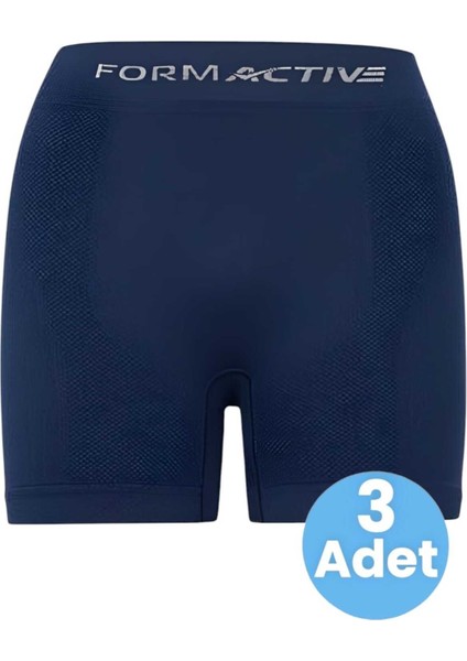 Erkek Dikişsiz/seamless Nefes Alabilen Boxer 3 Adet