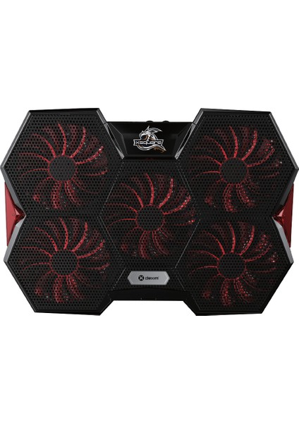 A15 5 Fanlı Ledli Gaming 17'' Notebook Soğutucu - DNA004