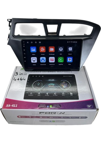 Hyundai I20 2014-2017 Forx 4-64 Profesyonel Oem Multimedia