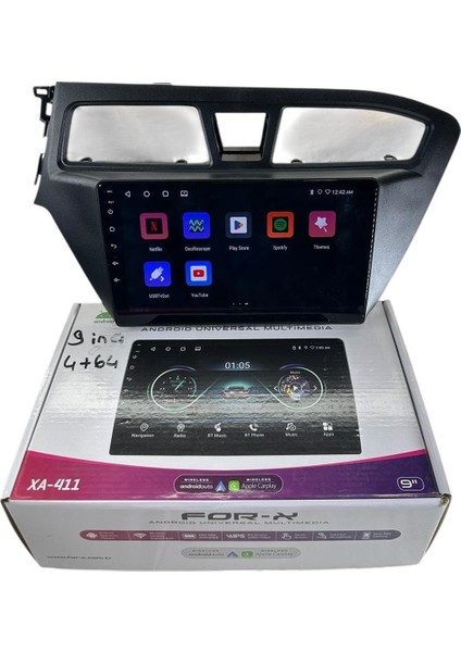 Hyundai I20 2014-2017 Forx 4-64 Profesyonel Oem Multimedia