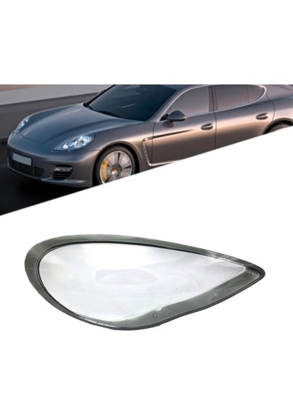 Porsche Panamera 2010-2014 Sağ Far Camı Siyah Frc 89