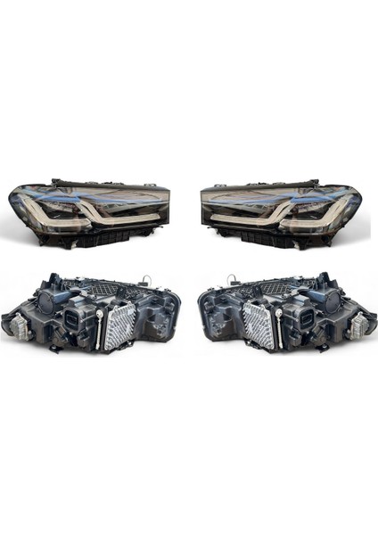 Bmw G20 G80 2017>2023 Komple Far Hıd LED Xenon Sağ Sol Set (Tak Çalıştır) 63118496149/63118496150