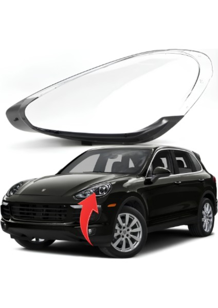 Porsche Cayenne 2015-2017 Sol Far Camı Frc 82