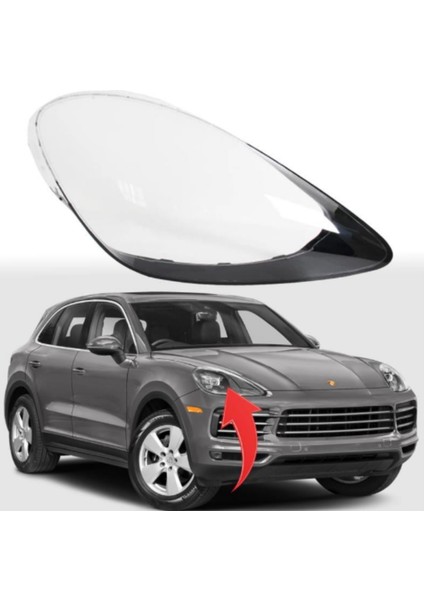 Porsche Cayenne 2018-2020 Sağ Far Camı Frc 85
