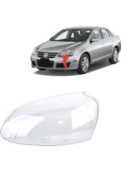 Jetta -Golf5 05-10 Far Camı Sol 1K6941005P