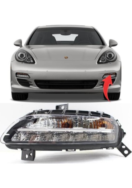 Panamera 2010-2013 Sis Farı Sol 97063108103