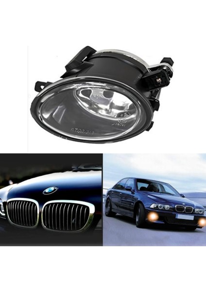 Bmw E39 E46 Sis Farı Sol Düz Cam (M-Tech Tampon Için) 63177894017