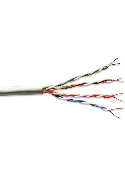 Digitus DK-1511-V-305-1 305 mt CAT5E U-Utp AWG24 Gri Saf Bakır Data Kablosu