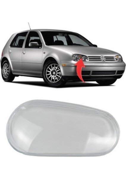 Golf 4 1998-2004 Sağ Far Camı 1J1941018