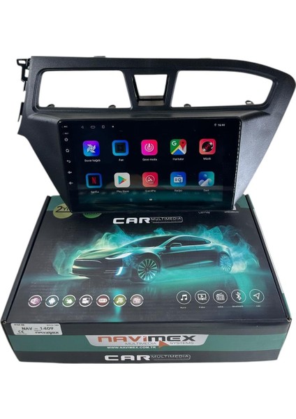Hyundai I20 2014-2017 Navimex Samsung Işlemcili (Fanlı) Profesyonel Oem Multimedia