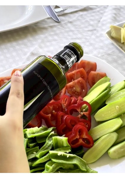 2024 Organik Erken Hasat Soğuk Sıkım Natürel Sızma Zeytinyağı - Arbequina Extra Virgin - 250 ml