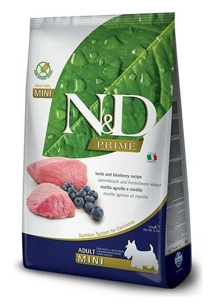 Prime Kuzu Etli Küçük Irk Yetişkin Köpek Maması 2.5 kg