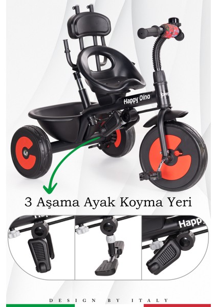P Happy Dino Çocuk Bisikleti T307