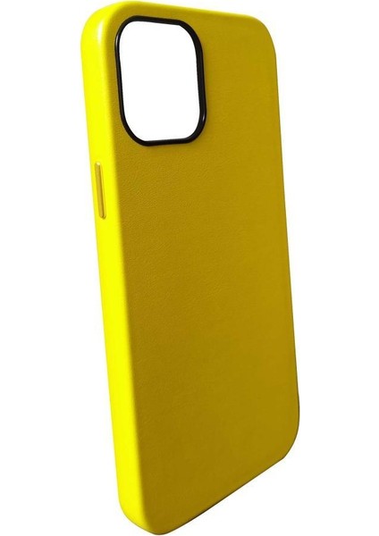 Apple iPhone 12 Silikon Kılıf (6.1") - Sarı