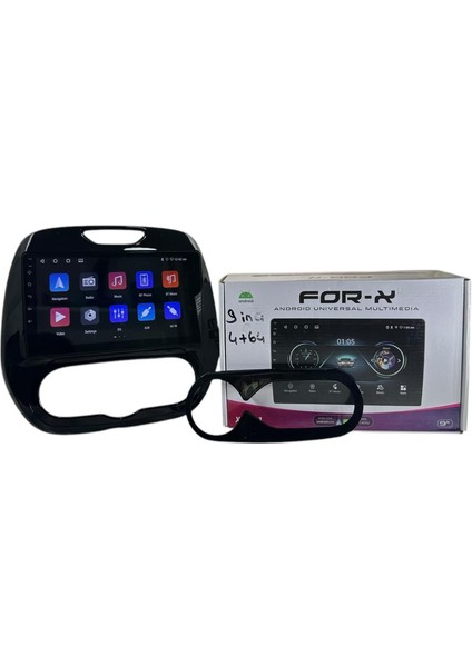 Renault Captur 2013-2021 Forx 4-64 Profesyonel Oem Multimedia