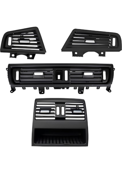 Bmw F10 2011-2017 Klima Kalorifer Izgarası (4'lü Set -Siyah) 64229166883/884/885/167