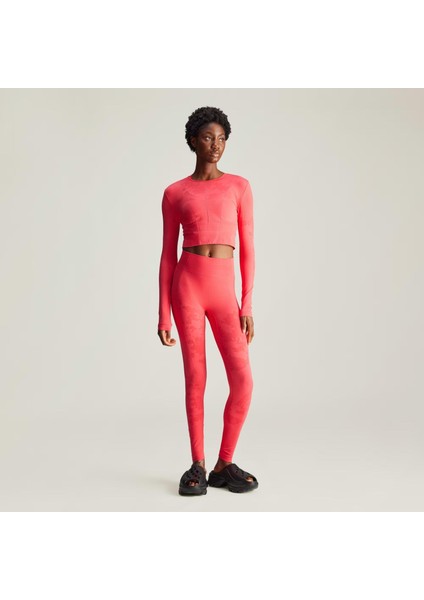 By Stella Mccartney Truestrength Seamless Yoga Kadın Tshirt modelleri