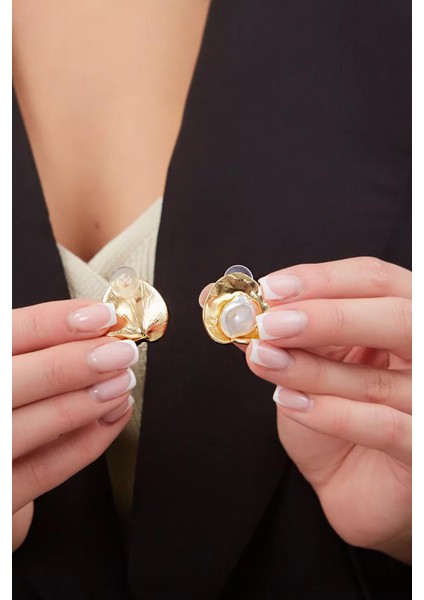 Incili Istridye Küpe modelleri