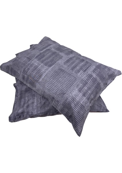 Ranforce 2 Adet Yastık Kılıfı Çizgili Desenli Gri fiyatları
