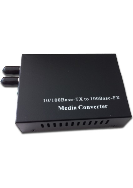 10/100BaseTX-100FX Media/Rate Converter, MM, ST, 2km