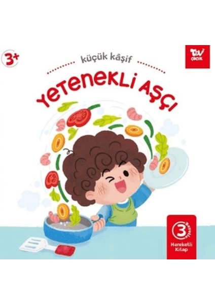 Hareketli Kitap 3D Küçük Kaşif Yetenekli Aşcı