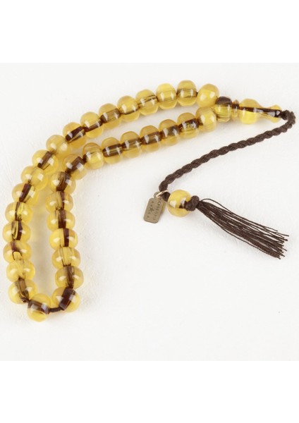 Sıkma Kehribar Fıçı Kesim Bilek Boy 11X8MM Tesbih -Omari fiyatları