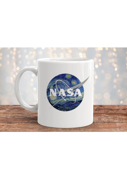 Nasa Baskılı Hediyelik Porselen Kupa Bardak