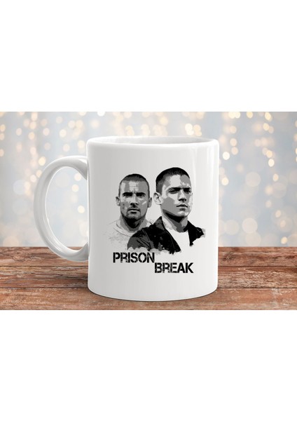 Prison Break Dizi Baskılı Hediyelik Porselen Kupa Bardak fiyatları