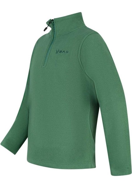 Clara Çocuk Yarım Fermuarlı Ince Polar Sweatshirt modelleri