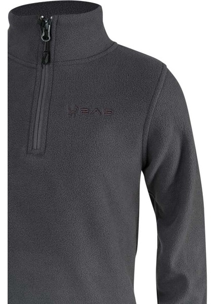 Clara Çocuk Yarım Fermuarlı Ince Polar Sweatshirt modelleri