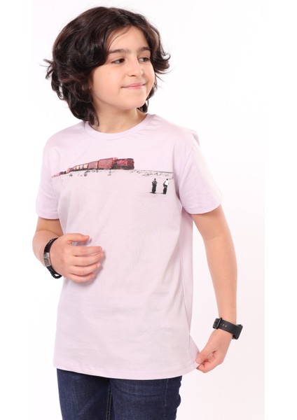 Erkek Çocuk Baskılı Tişört