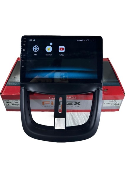 Peugeot 207 2006-2012 Fimex 2-64 Dspli Pro Oem Multimedia