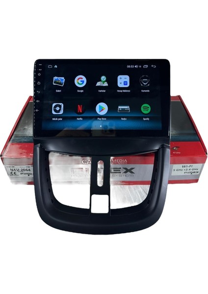 Peugeot 207 2006-2012 Fimex 2-64 Dspli Pro Oem Multimedia