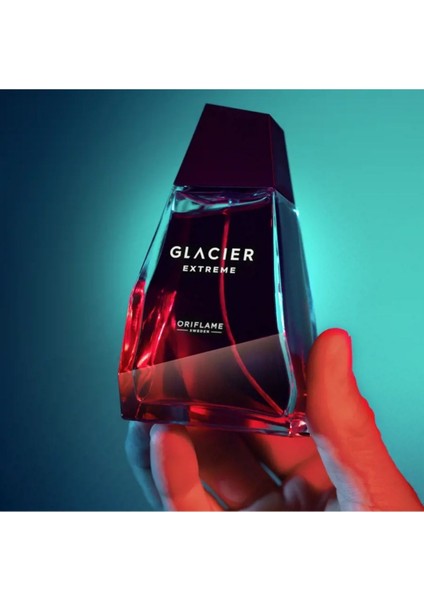 Glacier Extreme Edt Siyah Limon ve Sedir Ağacı Notalı Aromatik Erkek Parfümü 100ML