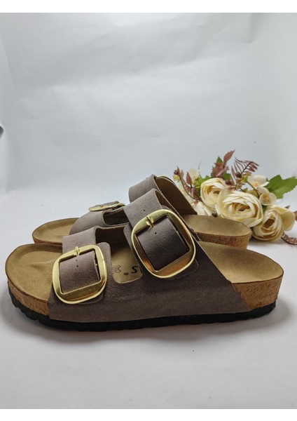Mantar Taban Birkenstock Leonı Arızona Modeli Çift Tokalı Ortopedik Terlik fiyatları