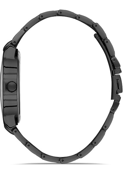 Metal Kordon Erkek Kol Saati Siyah Renk PL-0966E1X