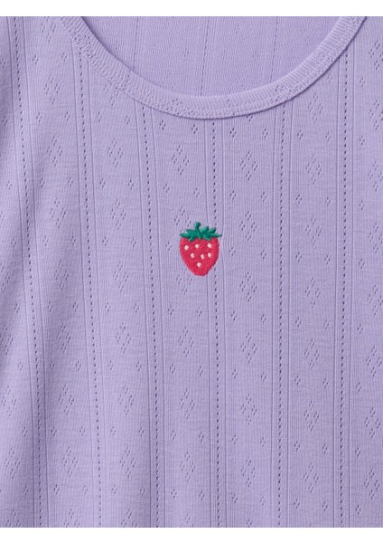 Kız Çocuk Mor Şort Pijama Takımı fiyatları