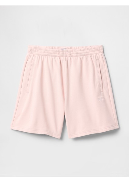 Kadın Pembe Vintage Soft Gap Logo Fransız Havlu Kumaş Eşofman Altı