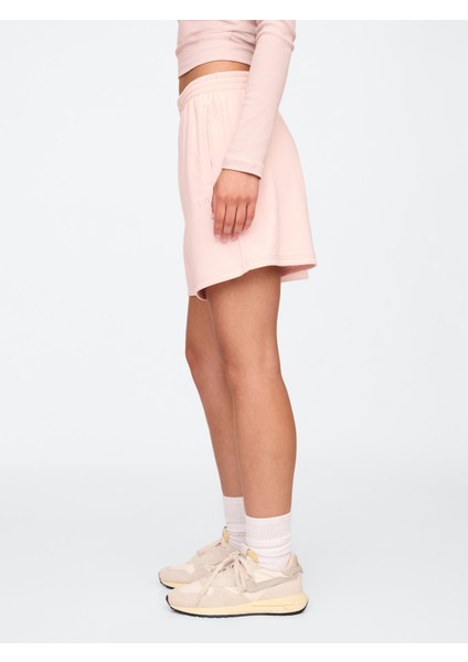 Kadın Pembe Vintage Soft Gap Logo Fransız Havlu Kumaş Eşofman Altı