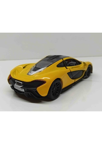 1:36 Ölçek Mclaren P1 Desingned Sarı// Çek-Bırak 12 cm