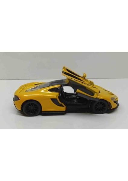 1:36 Ölçek Mclaren P1 Desingned Sarı// Çek-Bırak 12 cm