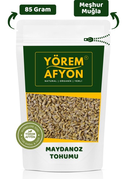 Yörem Afyon Meşhur Muğla Yerli Mahsul Iri Yapraklı Doğal Maydanoz Tohumu | 85GR.