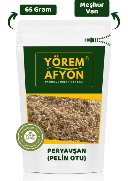 Yörem Afyon Meşhur Van Peryavşan Otu, Pelin Otu, Dalak Otu | 65GR.