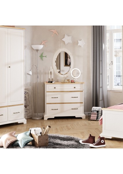 Meltem Valentine Genç Odası Şifonyer modelleri