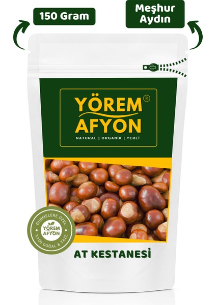 Yörem Afyon Meşhur Aydın Şifa Deposu ve Menüsküs Düşmanı At Kestanesi | 150GR.