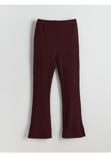 Lcw Kids Beli Lastikli Ispanyol Paça Kız Çocuk Tayt