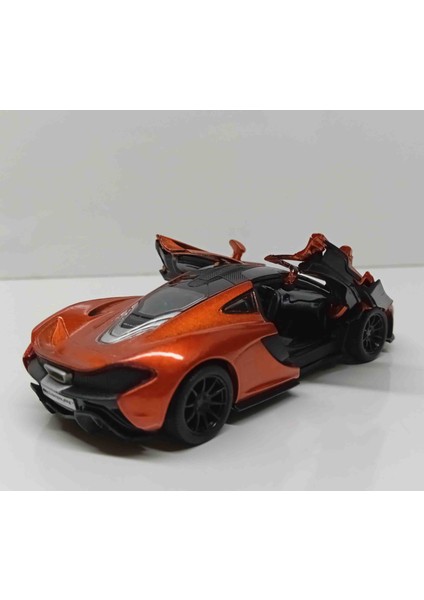 1:36 Ölçek Mclaren P1 Desingned Orange// Çek-Bırak 12 cm fiyatları