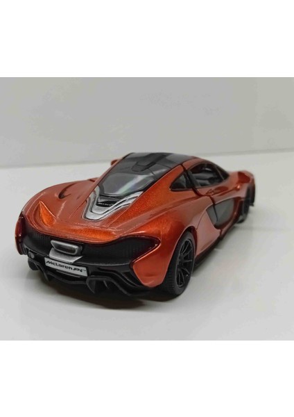 1:36 Ölçek Mclaren P1 Desingned Orange// Çek-Bırak 12 cm modelleri